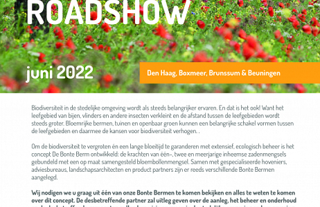 De Bonte Berm Roadshow 2022